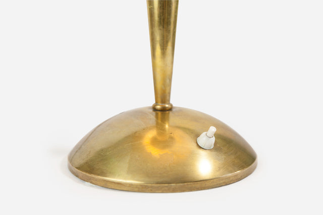 Round desk lamp, circa 1940