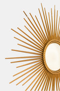 Sun 'wind chime' mirror, circa 1940