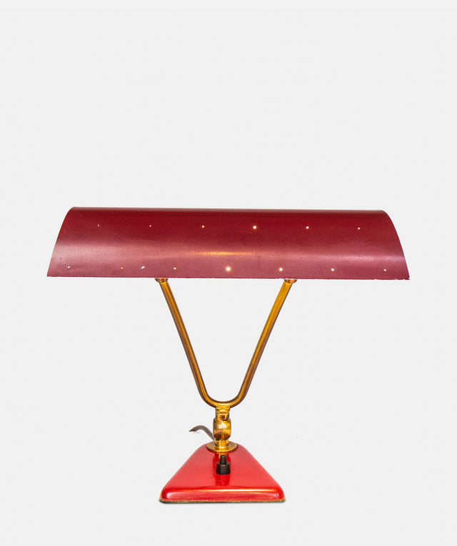 Table lamp in the manner of Stilnovo, circa 1950s