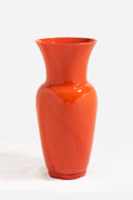 Tall orange vase, circa 1980