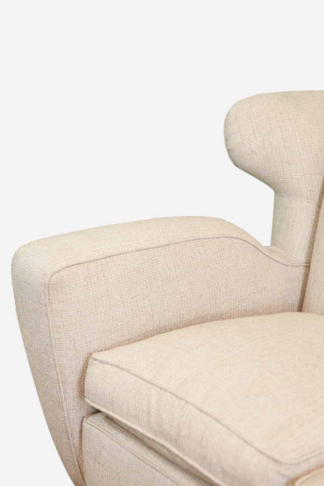 Three-seater sofa, circa 1956