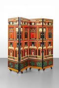 Pompeiana' pattern four-panel screen, 1951