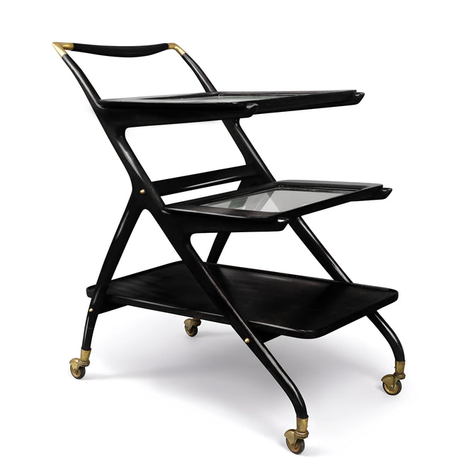 Bar trolley, model no. 65, circa 1952